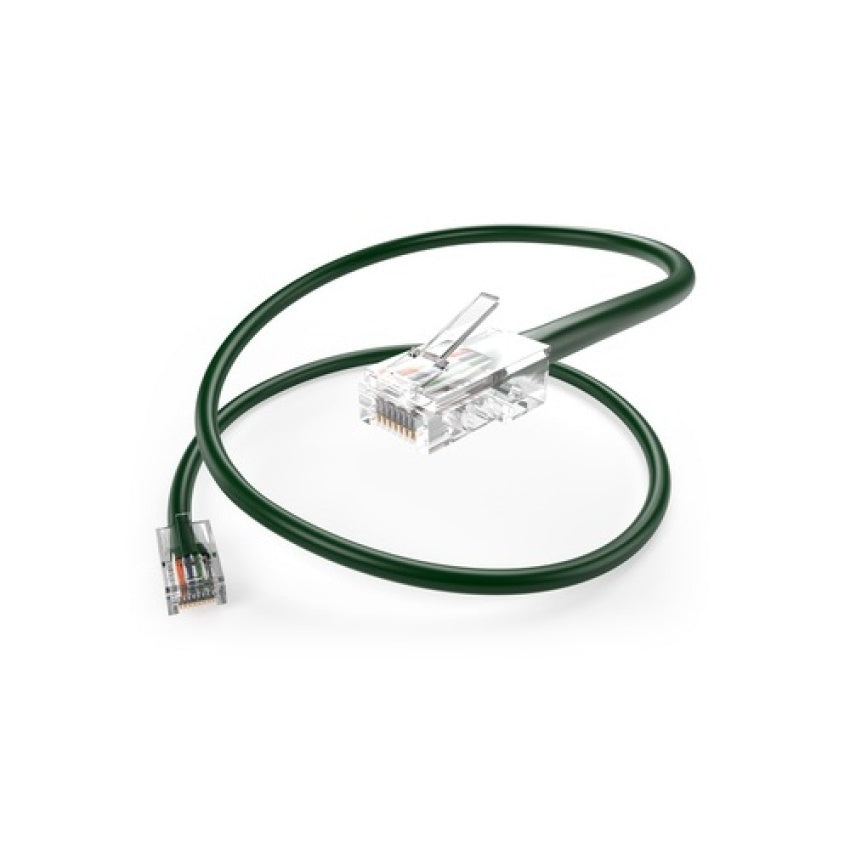 Uncommonx 50ft Green Cat5e Patch Cable No Boots (PC5E50FGRN)