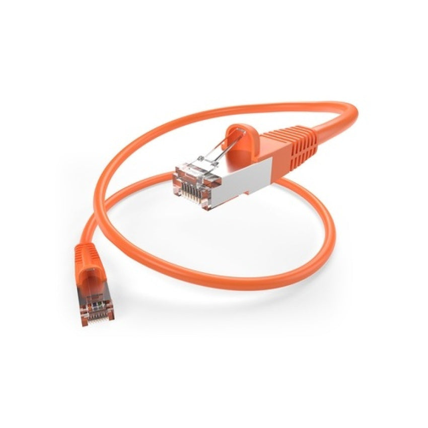 Uncommonx 25ft Orange Cat6 Shielded Patch Cable (PC625FORGSHS)