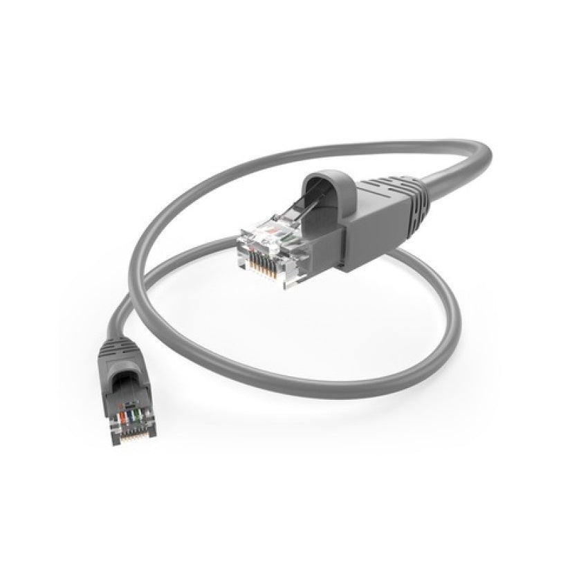 Uncommonx 2ft Gray Cat6a 10 Gig Patch Cable (PC6A02FGRYS)