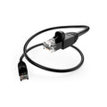 Uncommonx 5ft Black Cat6a 10 Gig Patch Cable (PC6A05FBLKS)