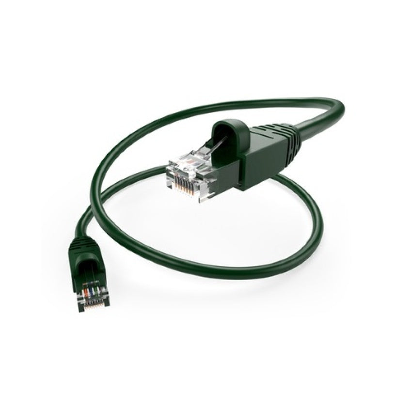 Uncommonx 7ft Green Cat6a 10 Gig Patch Cable (PC6A07FGRNS)