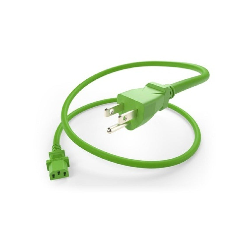 Uncommonx Power Cord 5-15p To C13 10amp Green 3ft (PWR515PC1303FGRN)