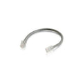 C2G 25ft Cat6 Non-boot Utp Cbl-gry (04078)
