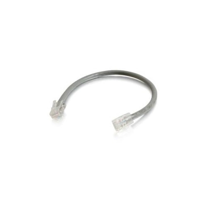 C2G 25ft Cat6 Non-boot Utp Cbl-gry (04078)