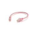 C2G 25ft Cat6 Snagless Utp Cbl-pnk (04057)