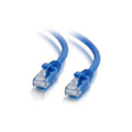 C2G 1ft Cat6a Snagless Ethernet Cable-blue (00689)