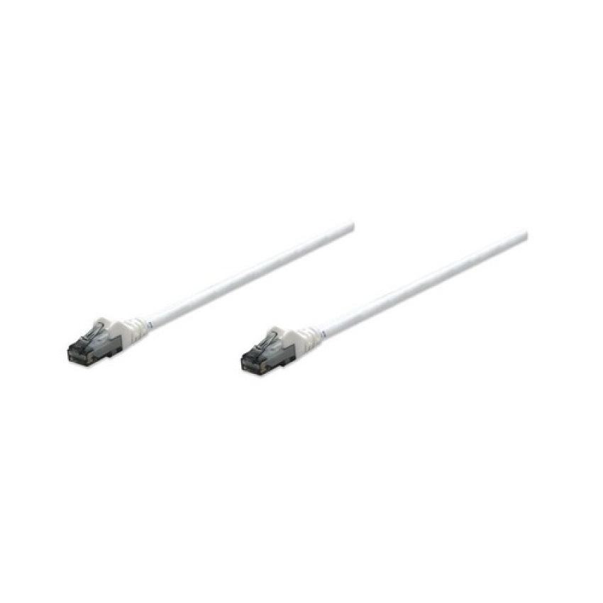 Intellinet 10 Ft White Cat6 Snagless Patch Cable (341974)