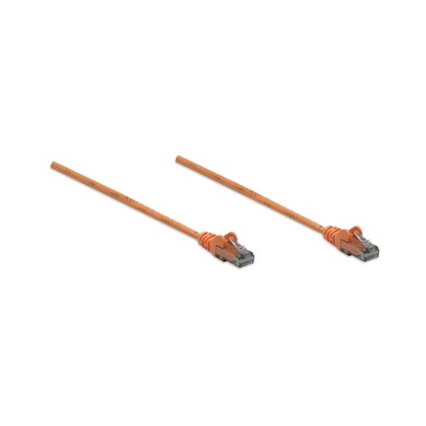 Intellinet 7 Ft Orange Cat6 Snagless Patch Cable (342261)