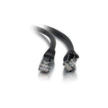 C2G 6in Cat5e Snagless Ethernet Cable-black (00933)