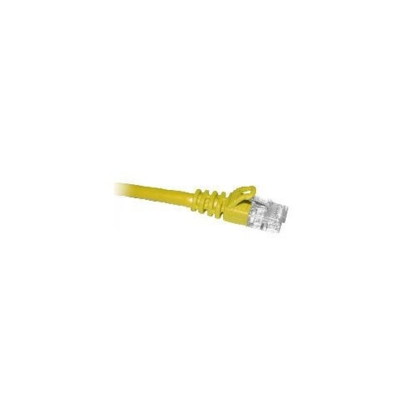 Enet Solutions Cat6 Yellow 7ft Molded Boot Patch Cbl (C6YL7ENC)