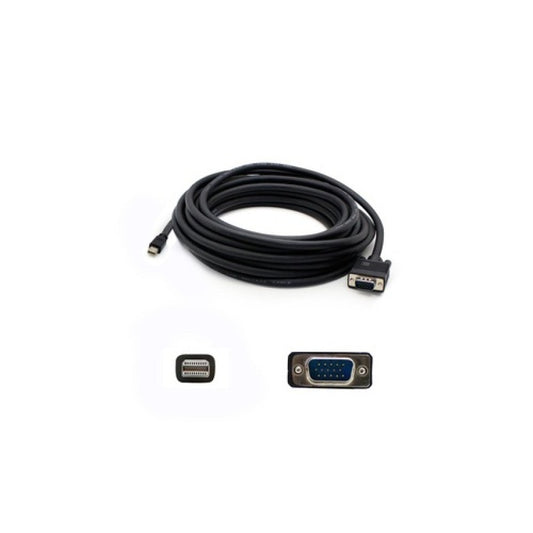 Add-On Addon 6.0ft Mdp To Vga M/m Black Adapter (MDISPORT2VGAMM6B)
