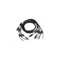 Vertiv Cable, 2-displayport/1-usb/2-audio, 6ft (CBL0124)