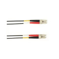 Black Box Om4 Mm Fo Patch Cable Duplx, Plenum, Black, Lclc 30 Ft (FOCMPM4LCLCBK30)