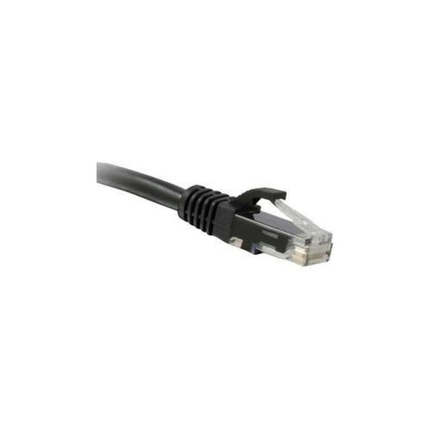 Enet Solutions Cat5e Black 25ft Molded Boot Patch Cbl (C5EBK25ENC)