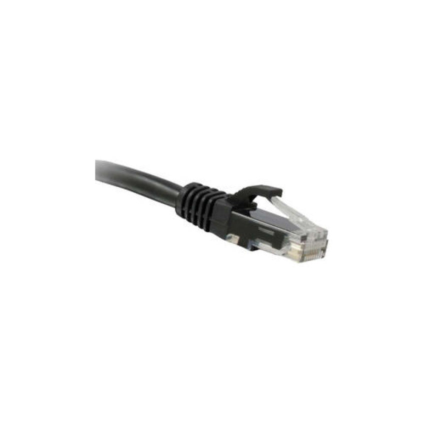 Enet Solutions Cat5e Black 7ft Molded Boot Patch Cbl (C5EBK7ENC)