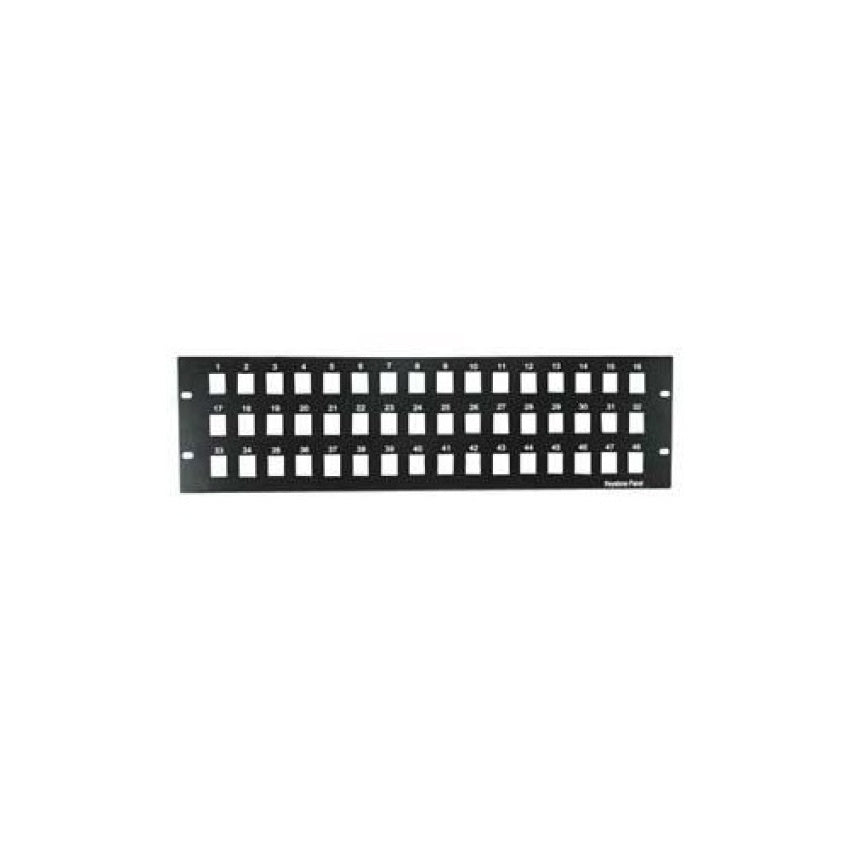 Uncommonx 4u 48-port Blank Patch Panel (BPP48PTKJ)
