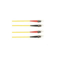 Black Box Os2 9/125 Singlemode Fiber Optic Patch Cable - Ofnr Pvc, St To St, Yellow, 10-m (32.8-ft.), Gsa, Taa, Non-returnable/non-cancelable (FCMRSM010MSTSTYL)