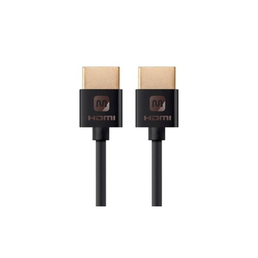 Monoprice 3ft Slim Series High Speed Hdmi, Black (13580)