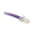 Enet Solutions Cat6 Purple 1ft No Boot Patch Cable (C6PRNB1ENC)