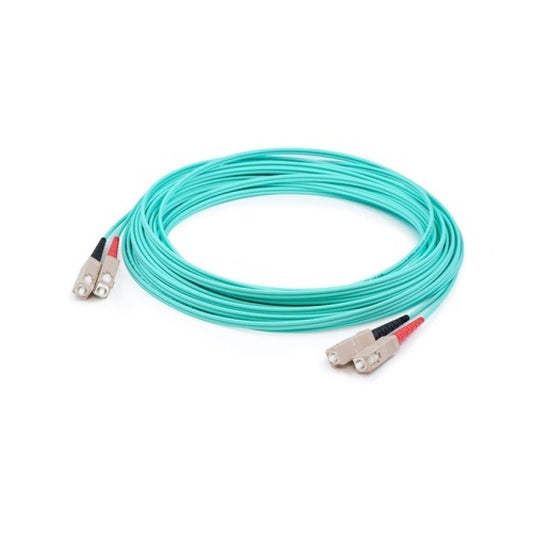 Add-On Addon 25m Om3 Aqua Duplex Patch Cable (ADDSCSC25M5OM3)