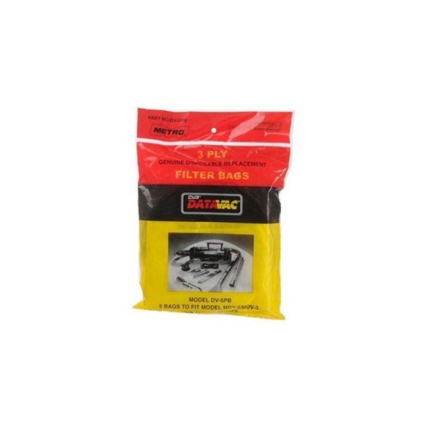 Metrovac Dv-5pbrp: 5 Disposable Bags (120516736)