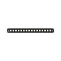Black Box Multimedia Patch Panel - 1u, 16-port, Gsa, Taa (JPMT1016A)