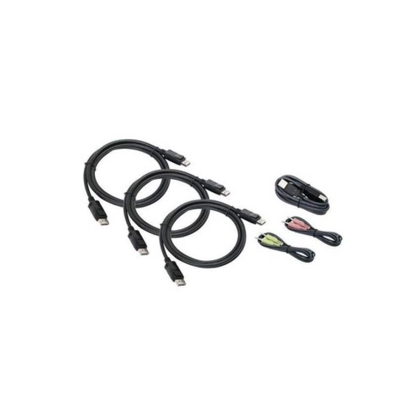 Iogear Triple View Displayport Cable Set (G2L9302U)