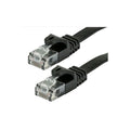 Monoprice Cat5e Flat Patch Cable_ 2ft Black (9546)