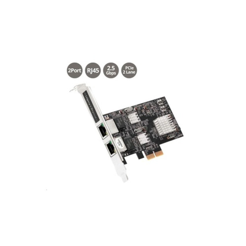 SIIG Dual 2.5g Ethernet Pcie Card (LBGE0711S1)
