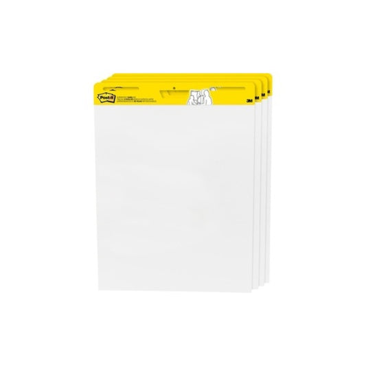 3M 4pk Easel Pad White 25inx30in Shts Per Pad, Sell By Case (4 Pads/case) (559 VAD 4PK)