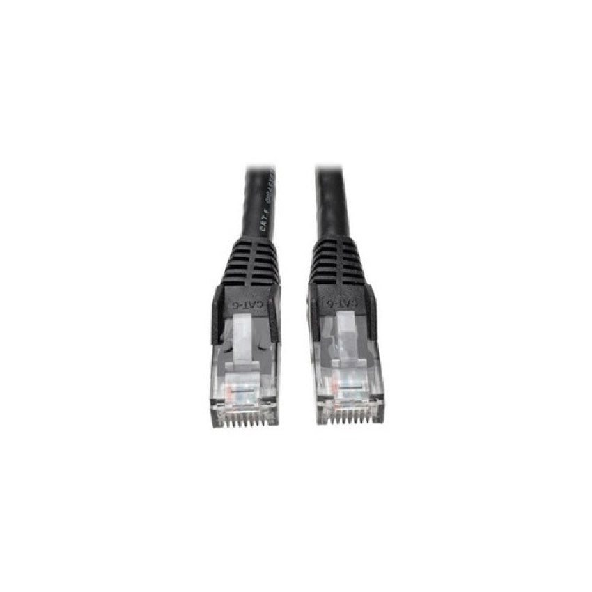 Tripp Lite Cat6 Snagless Molded Patch Cable Blk 8ft (N201008BK)