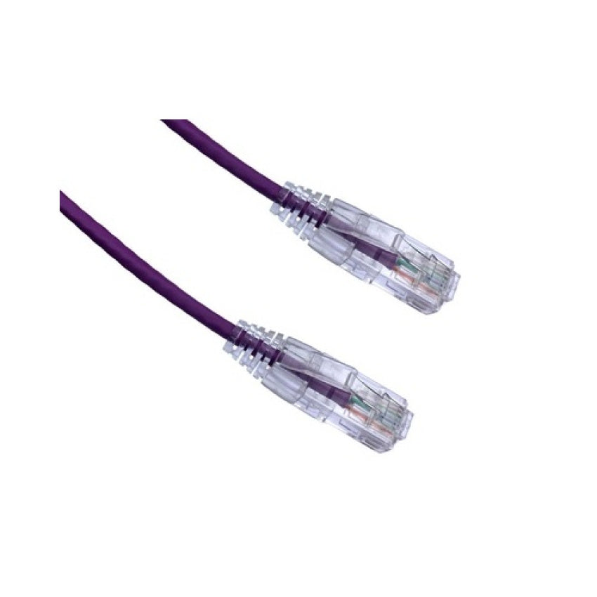 Axiom 25ft Cat6a Bendnflex Cab (purple) (C6ABFSBP25AX)