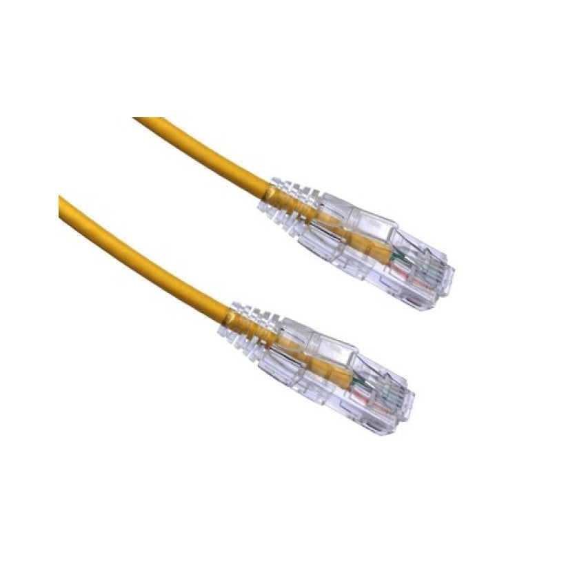 Axiom 15ft Cat6a Bendnflex Cab (yellow) (C6ABFSBY15AX)