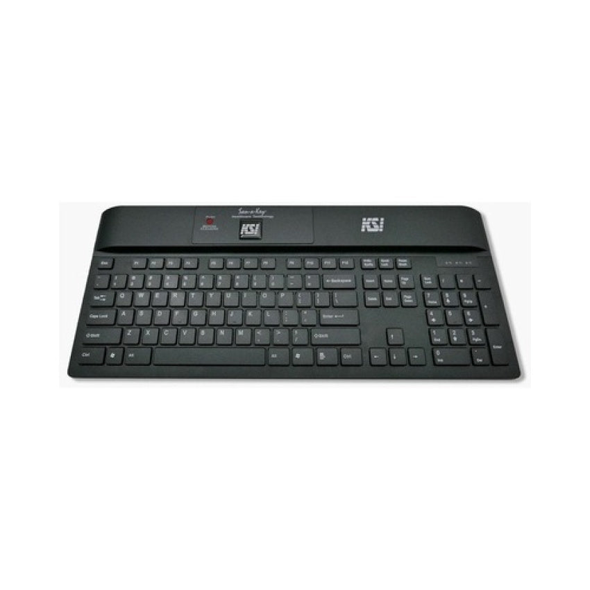 Key Source International Black 104 Usb Kb W/cleaning Button (1700SXB)