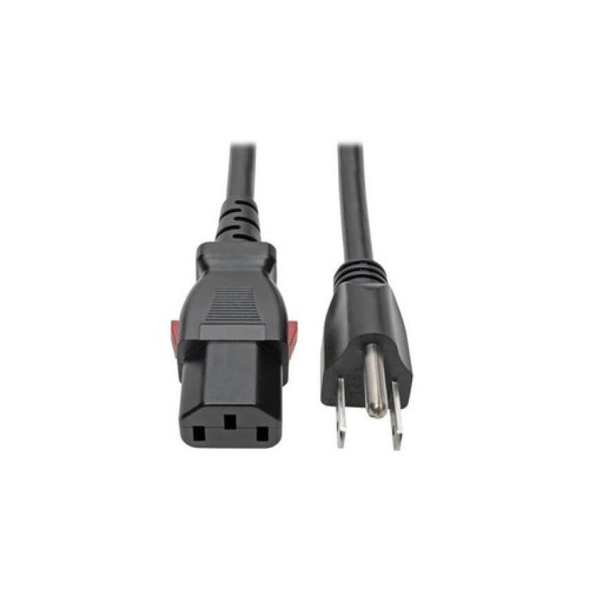 Tripp Lite Power Cord 5-15p To Locking C13 10a 10ft (P006L10)
