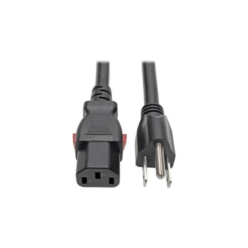 Tripp Lite Power Cord 5-15p Locking C13 M/f 15a 2ft (P007L02)