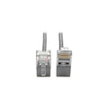 Tripp Lite Cat6 Snagless Right-angle Slim Gray 1ft (N201SR1GY)
