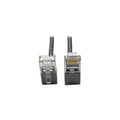 Tripp Lite Cat6 Snagless Right-angle Slim Black 2ft (N201SR2BK)