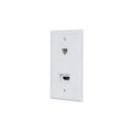 Monoprice Recessed Hdmi Wall Plate (12094)