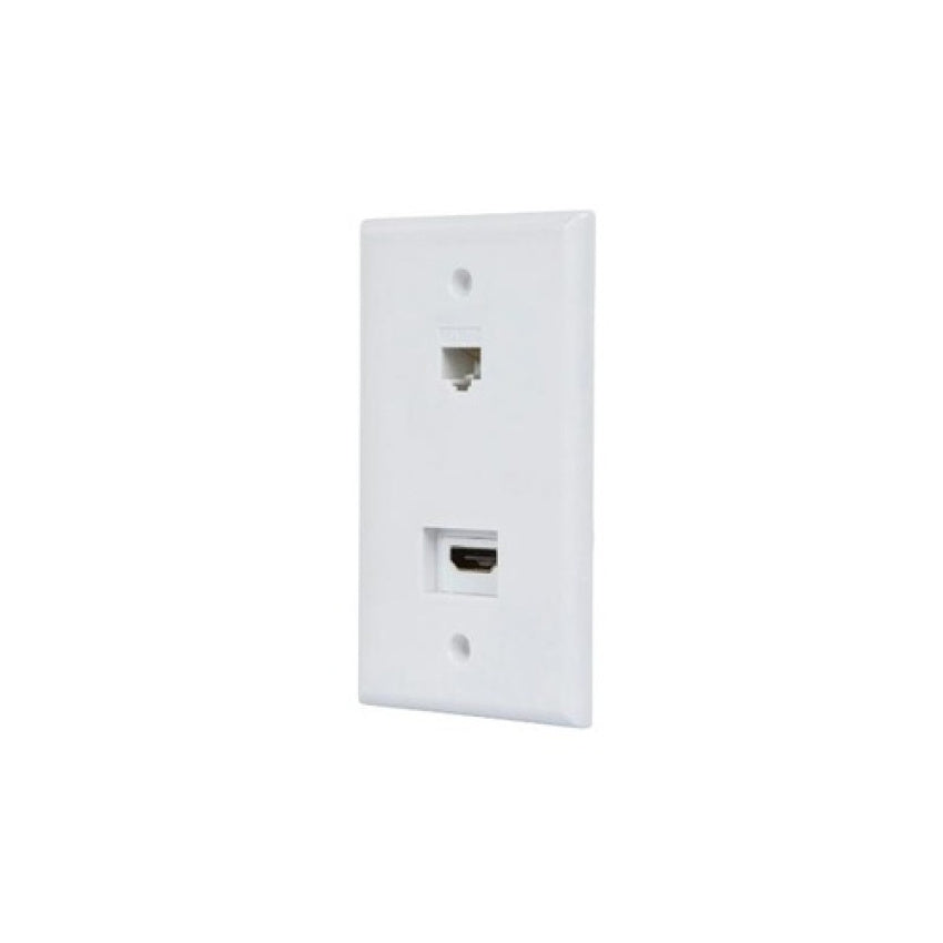 Monoprice Recessed Hdmi Wall Plate (12094)
