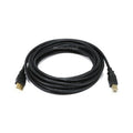 Monoprice Usb 2 A M/b M 28/24awg Cable 15ft (5440)