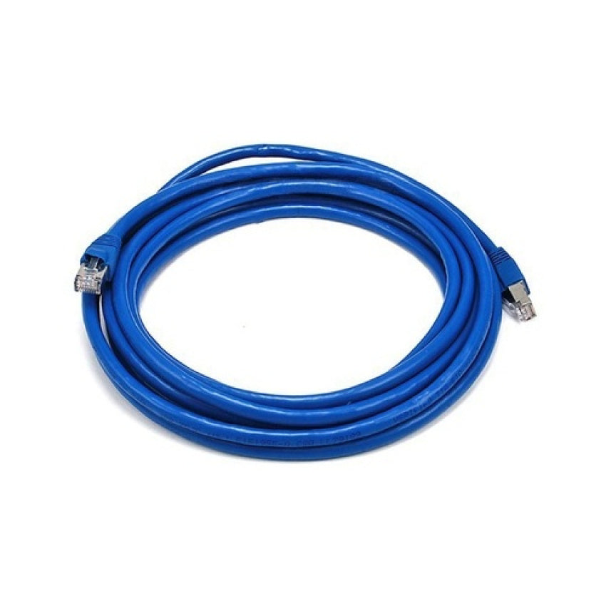 Monoprice Cat6a 24awg Stp Cable_ 14ft Blue (5903)
