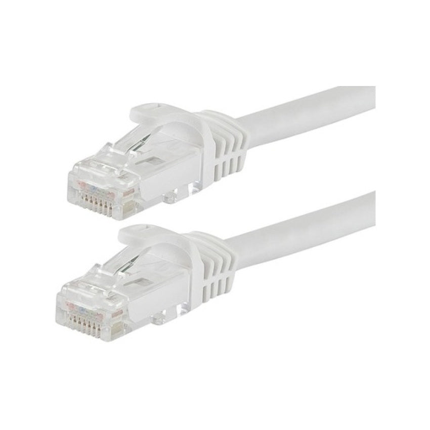 Monoprice Flexboot Cat6 24awg Cable_ 25ft White (9826)