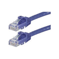 Monoprice Flexboot Cat6 24awg Cable_ 10ft Purple (9845)