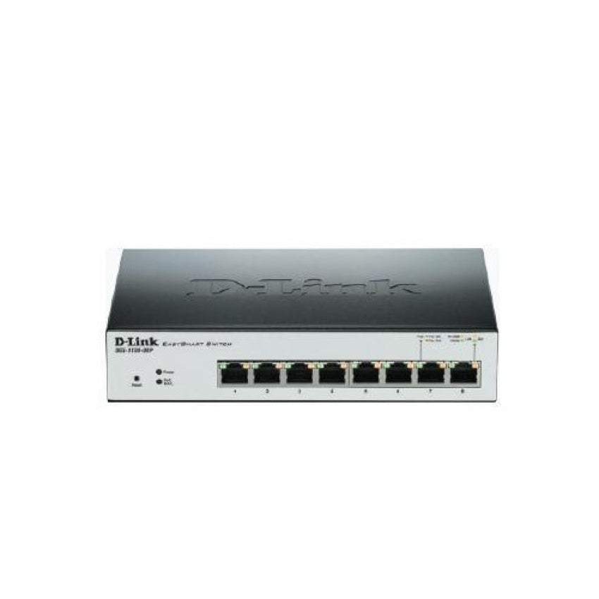 D-Link Dgs-1100-08pv2 Is A Smart Managed 8 Port Poe Switch (DGS110008PV2)