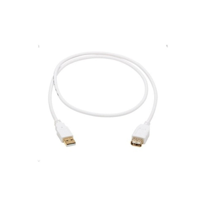 Tripp Lite Usb-a Antibacterial Cable M/f White 3ft (U024AB003WH)
