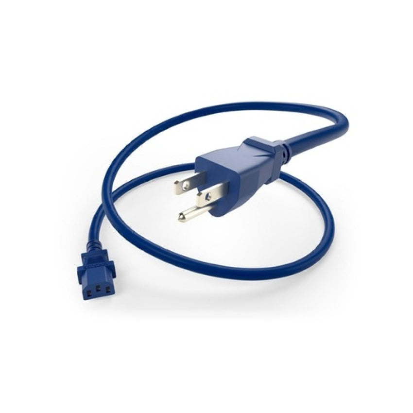 Uncommonx Power Cord 5-15p To C13 15amp Blue 8ft (PWR515PC1308FBLU)
