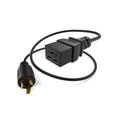 Uncommonx Power Cord L5-20p - C19 20amp Black 50ft (PWRL520PC1950FBK)