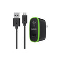Belkin Micro Ac Chgr,2.4a,universal,w/4 Microu (F8M886TT04BLK)