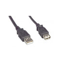 Enet Solutions Usb 2.0a (m) - (f) 3ft Ext. Cable Black (USB2.0MAFA3F)